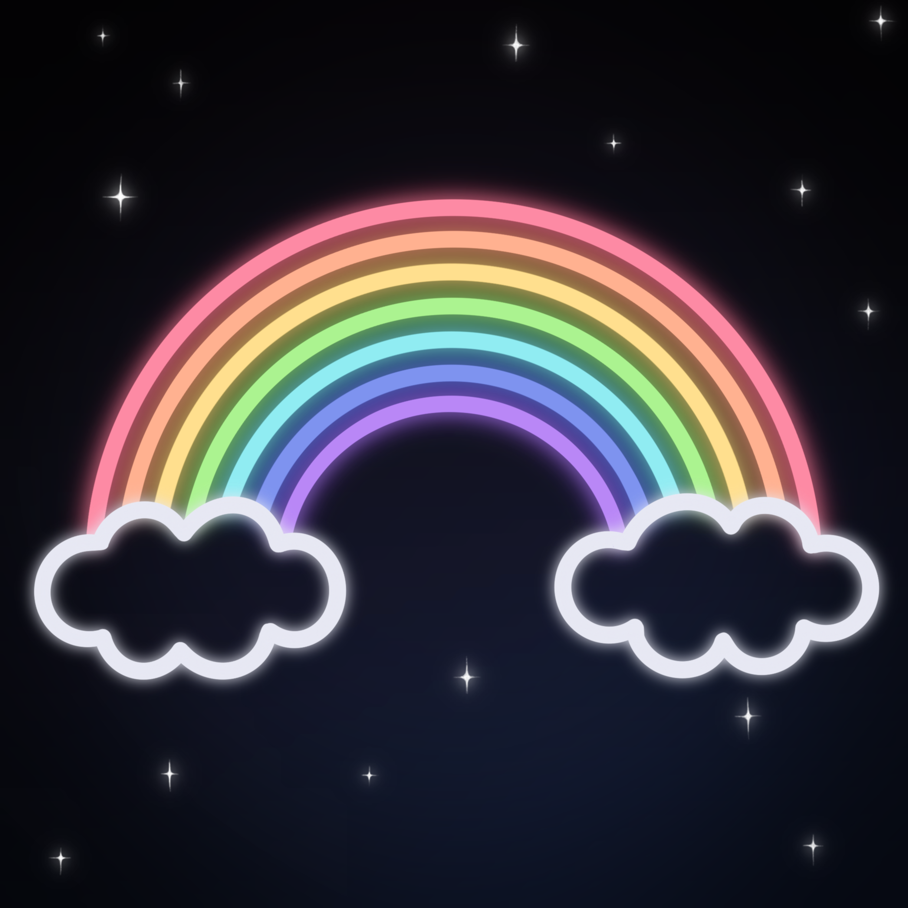 Rainbow After Dark